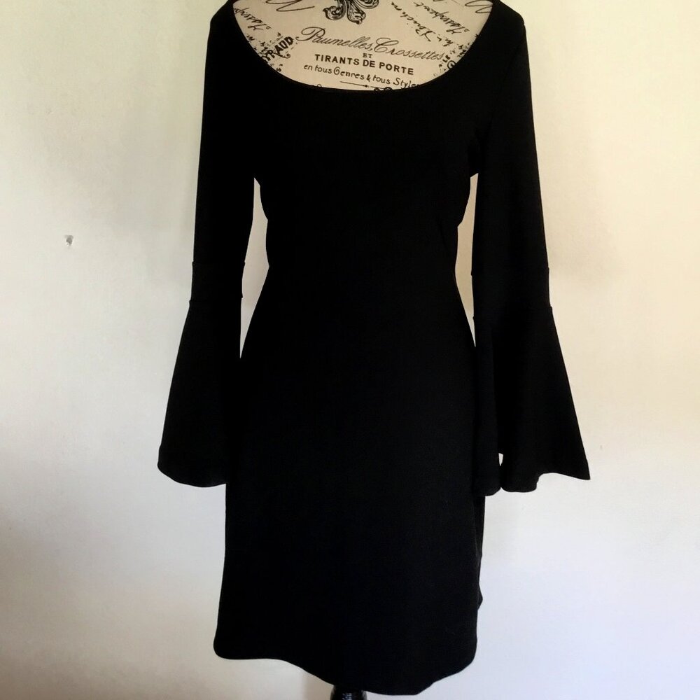 Boston Proper Black Travel Dress